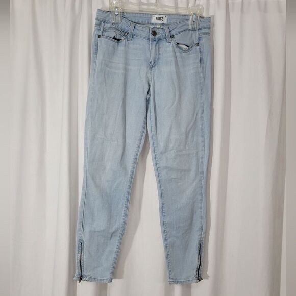 Paige verdugo crop zip jeans - Picture 3 of 15